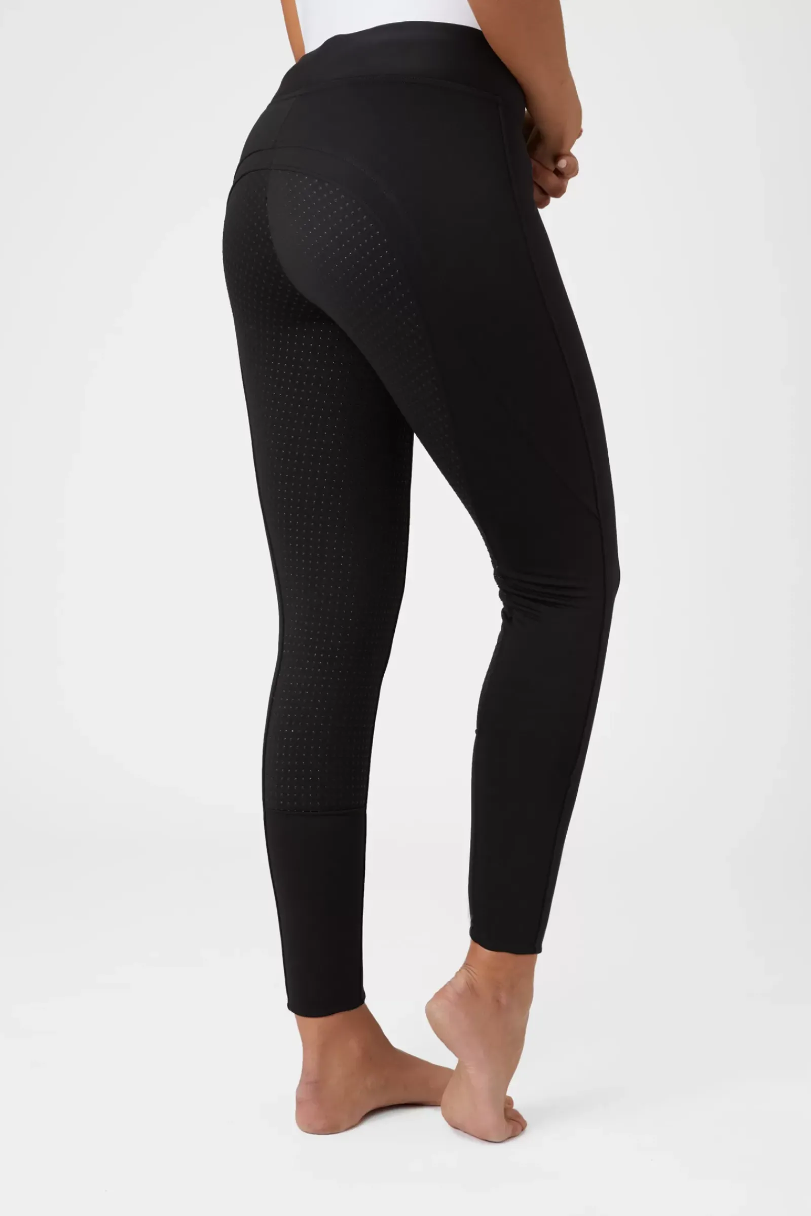 * Active -Naisten Kokopaikkaiset Talviratsastuslegginsit Silikonipainatuksilla