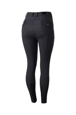 * Andrea KorkeaVyötaroiset Ja Kokopaikkaiset Ratsastushousut Silikonipainatuksilla