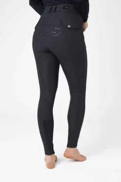 * Andrea KorkeaVyötaroiset Ja Kokopaikkaiset Ratsastushousut Silikonipainatuksilla