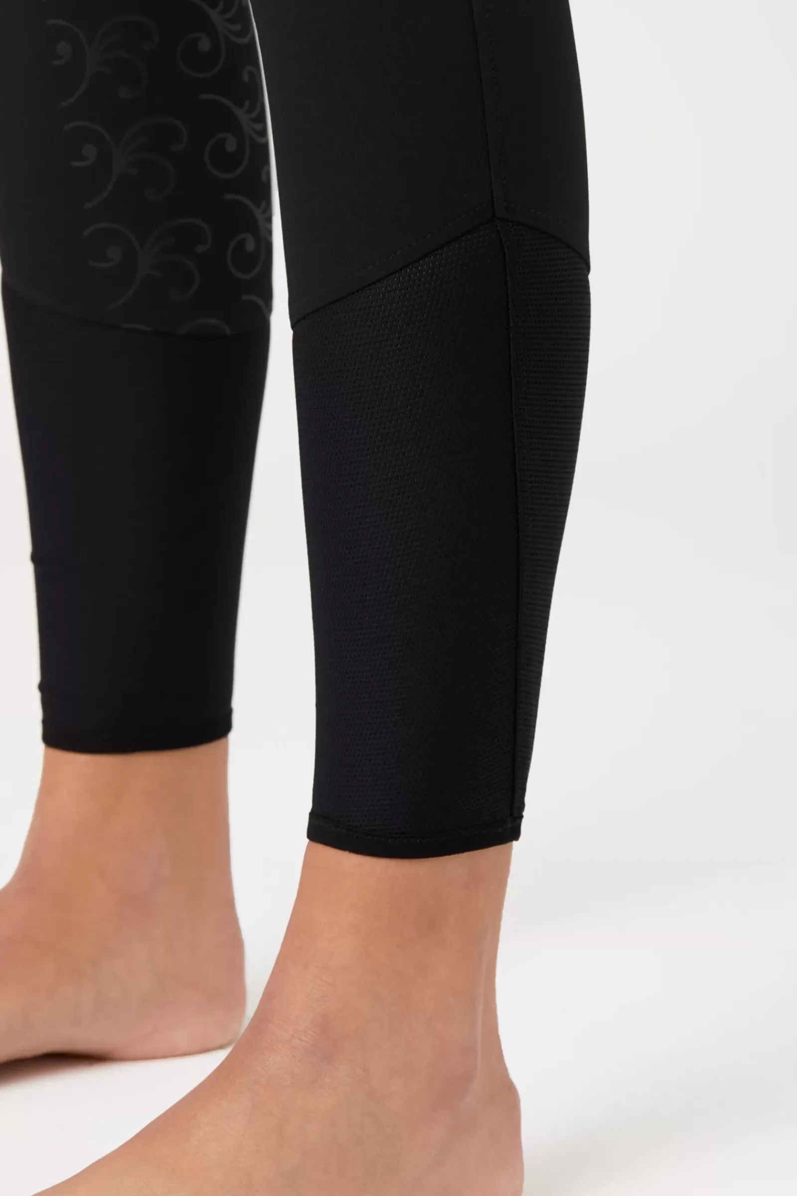 * Angelina Naisten Kokopaikkaiset Ratsastushousut Silikonipainatuksilla