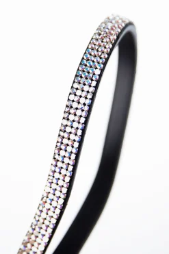 Best * Cartagena Otsapanta Swarovski Kristalleilla Black