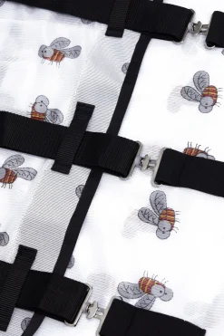 Sale * Defender Hyonteisloimi Kaulakappaleella Ja Vatsalapalla White/ Fly Print