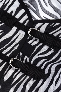 Hot * Defender Hyonteisloimi Kaulakappaleella Zebra Print