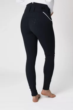 * Della KorkeaVyötaroiset Ja Kokopaikkaiset Ratsastushousut Silikonipainatuksilla Ja Tereilla