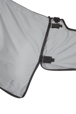 Hot * Eira Ratsastusloimi Hyonteissuojalla Ja Irrotettavalla Kaulakappaleella Harmaa