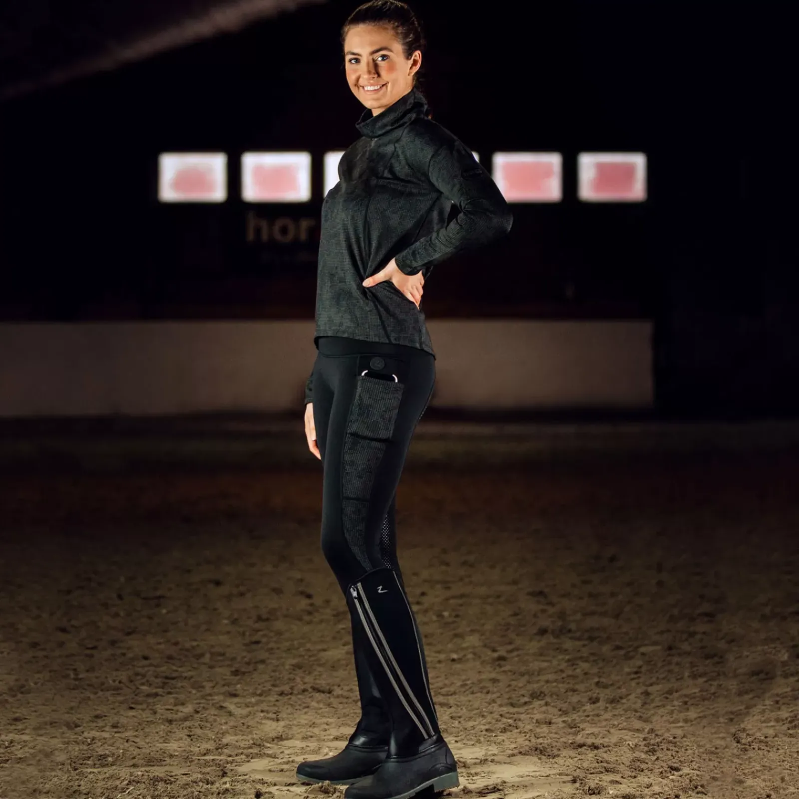 * Emery Young Kokopaikkaiset Ratsastusleggingsit