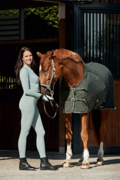 * Gabriela Naisten Kokopaikkaiset Ratsastusleggingsit Kompressiolla, Silikonigripeilla Ja Uv-Suojalla