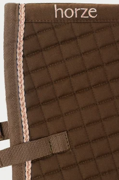 Best * Glarus Yleissatulahuopa Koristepunoksella Tumma Biisoninruskea