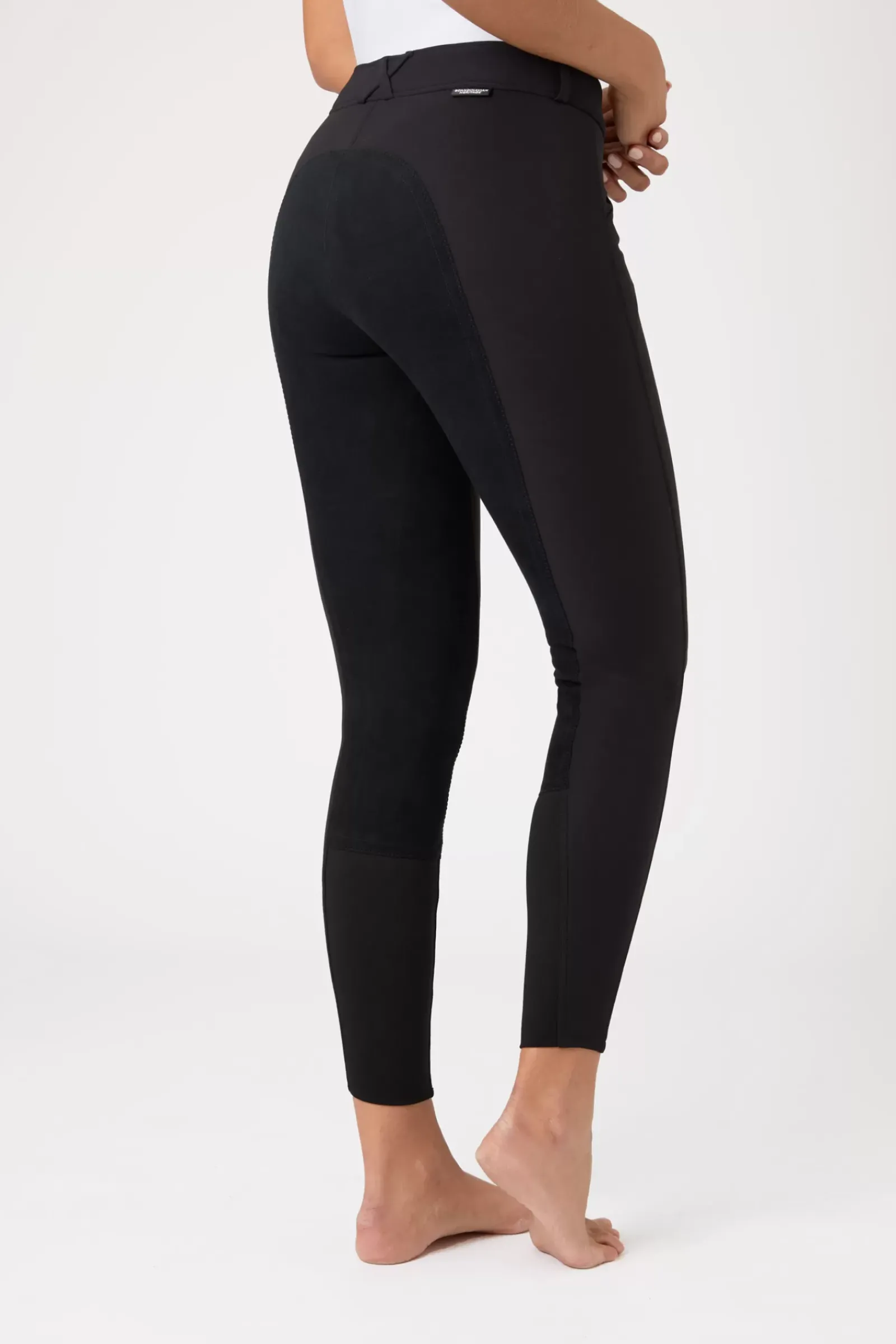 * Grand Prix -Naisten Ratsastushousut Nahkaisilla Kokopaikoilla