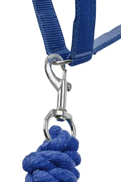 Clearance * Halter & Lead Rope Set Blue