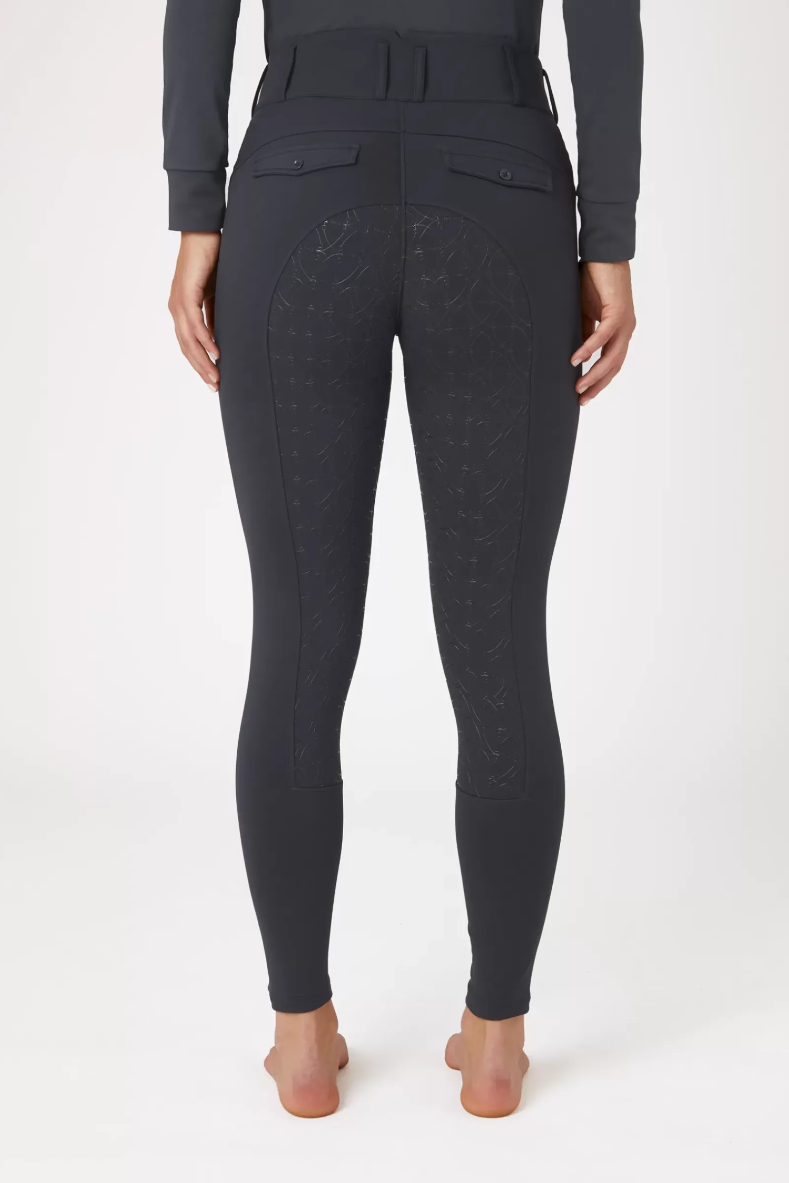 * Ingrid Naisten Kokopaikkaiset Talviratsastushousut Korkealla Vyötarolla