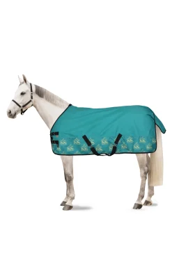 Outlet * Magic Carousel Pony Ulkoloimi Fleecevuorella Green Blue Slate