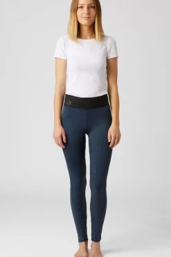* Naisten Kokopaikkaiset Ratsastusleggingsit Joustavalla Vyötaronauhalla