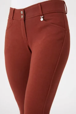 * Naisten Ratsastushousut Mikrosilikonisilla Kokopaikoilla Ja Korkealla Vyötarolla