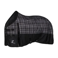 Clearance * Nevada Medium Weight Turnout -Loimi, 200 G Black/ Chocolate Chip Brown