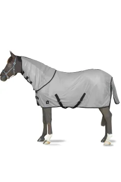 Sale * Paso Fino Hyonteisloimi Irrotettavalla Kaulakappaleella Ja Uv-Suojalla Titanium Grey