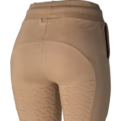 * Sara Organic Cotton Naisten Ratsastusleggingsit Silikonipainatetuilla Kokopaikoilla