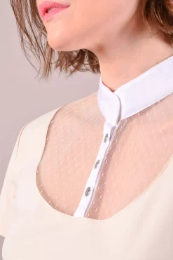 * Sianna Naisten Pitkahihainen Kisapaita Pitsisomisteilla