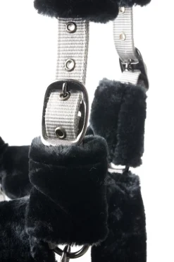 New * Smoky Twilight Riimu Tekoturkiksella Quiet Grey