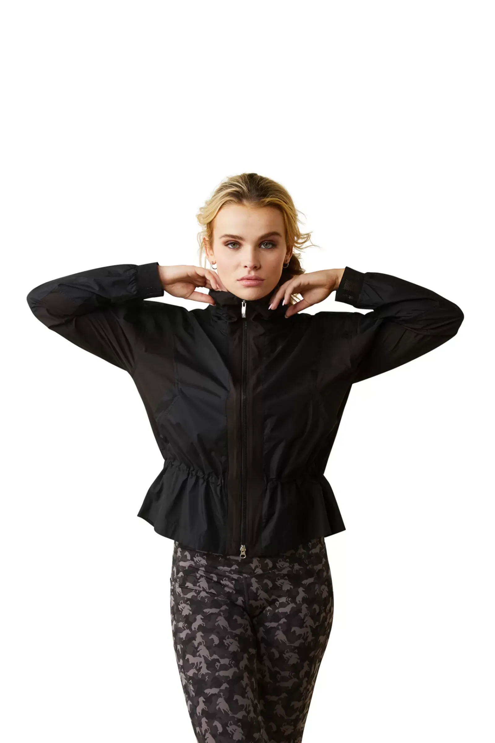 * Sylvia Naisten Pitkahihainen Kilpailupaita Pitsilla