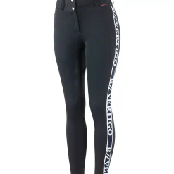 bvertigo B Vertigo Angelika Naisten Ratsastushousut Korkealla Vyötarolla Ja Silikonipainatetuilla Kokopaikoilla