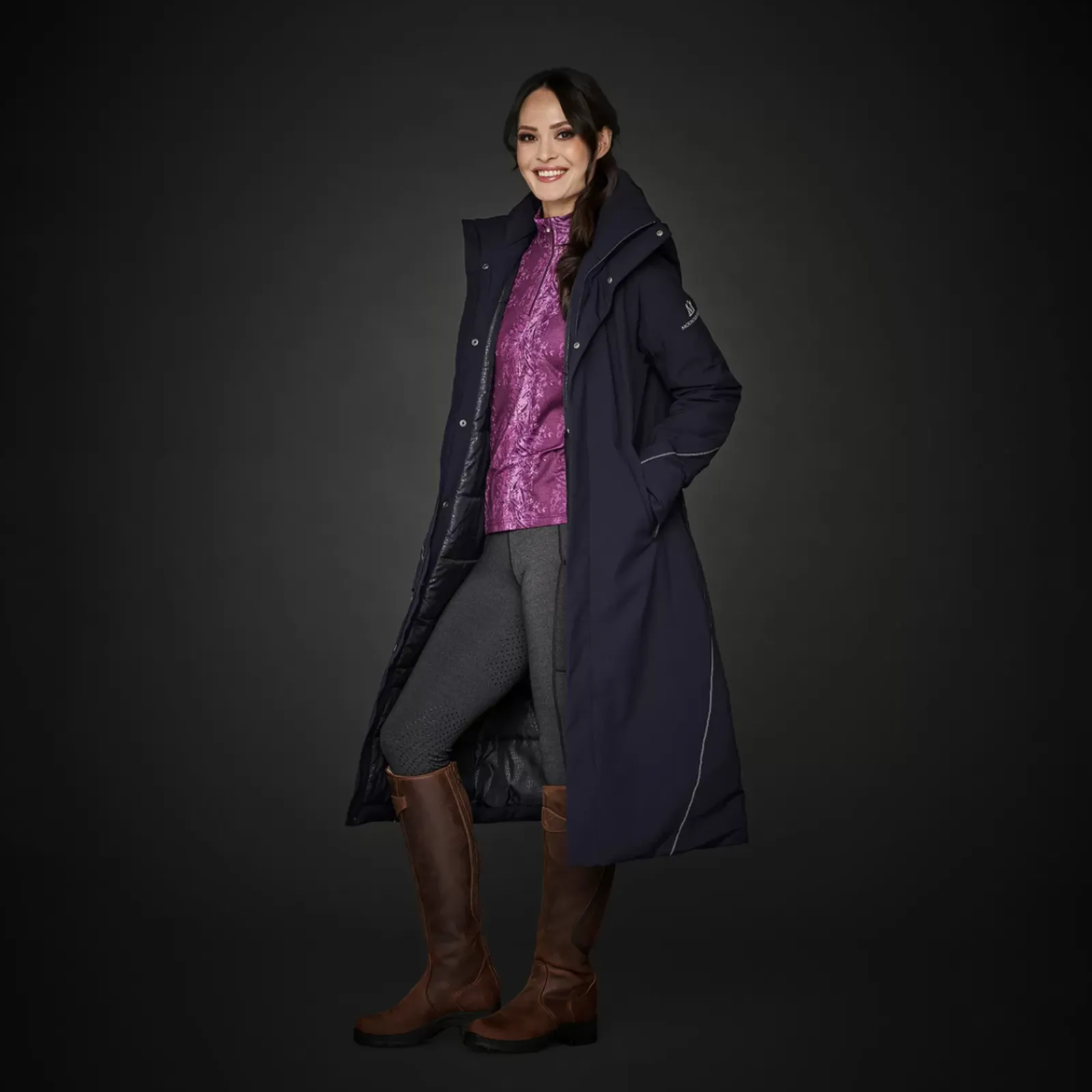 bvertigo B Vertigo Caroline Naisten Pitka Ratsastustakki