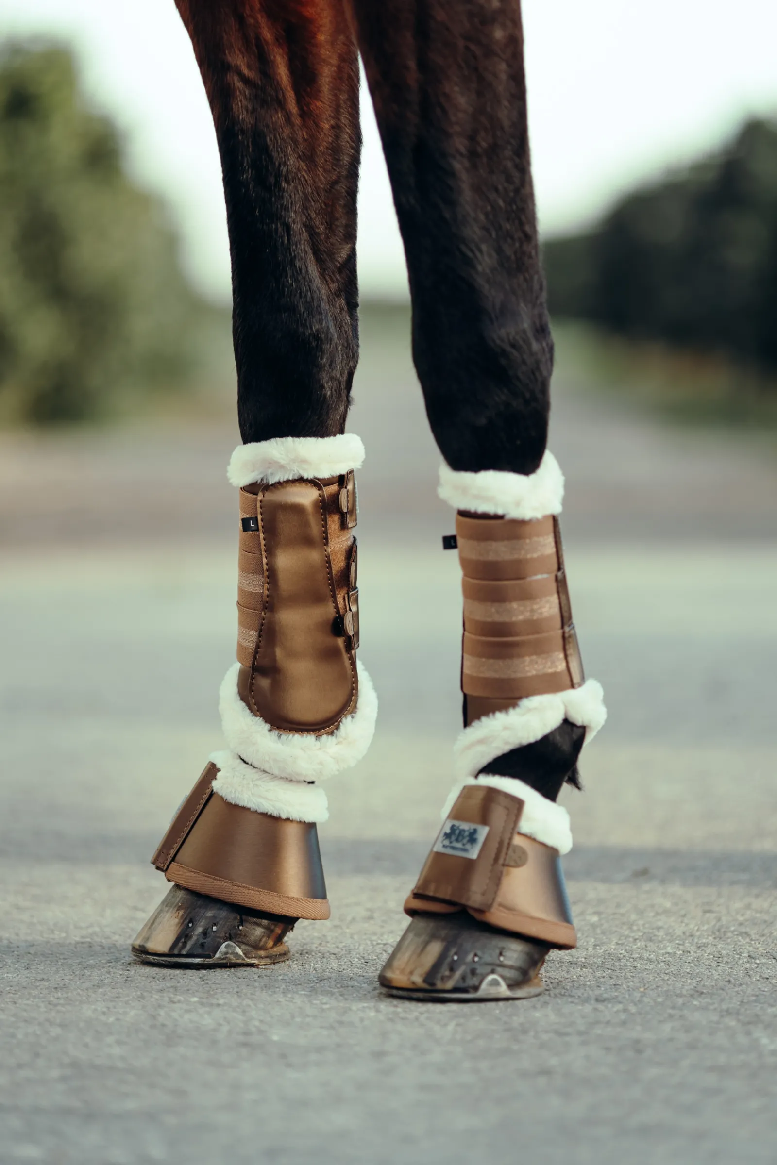 Sale bvertigo B Vertigo Drew Hivutussuojat Tekoturkisvuorella Cub Brown