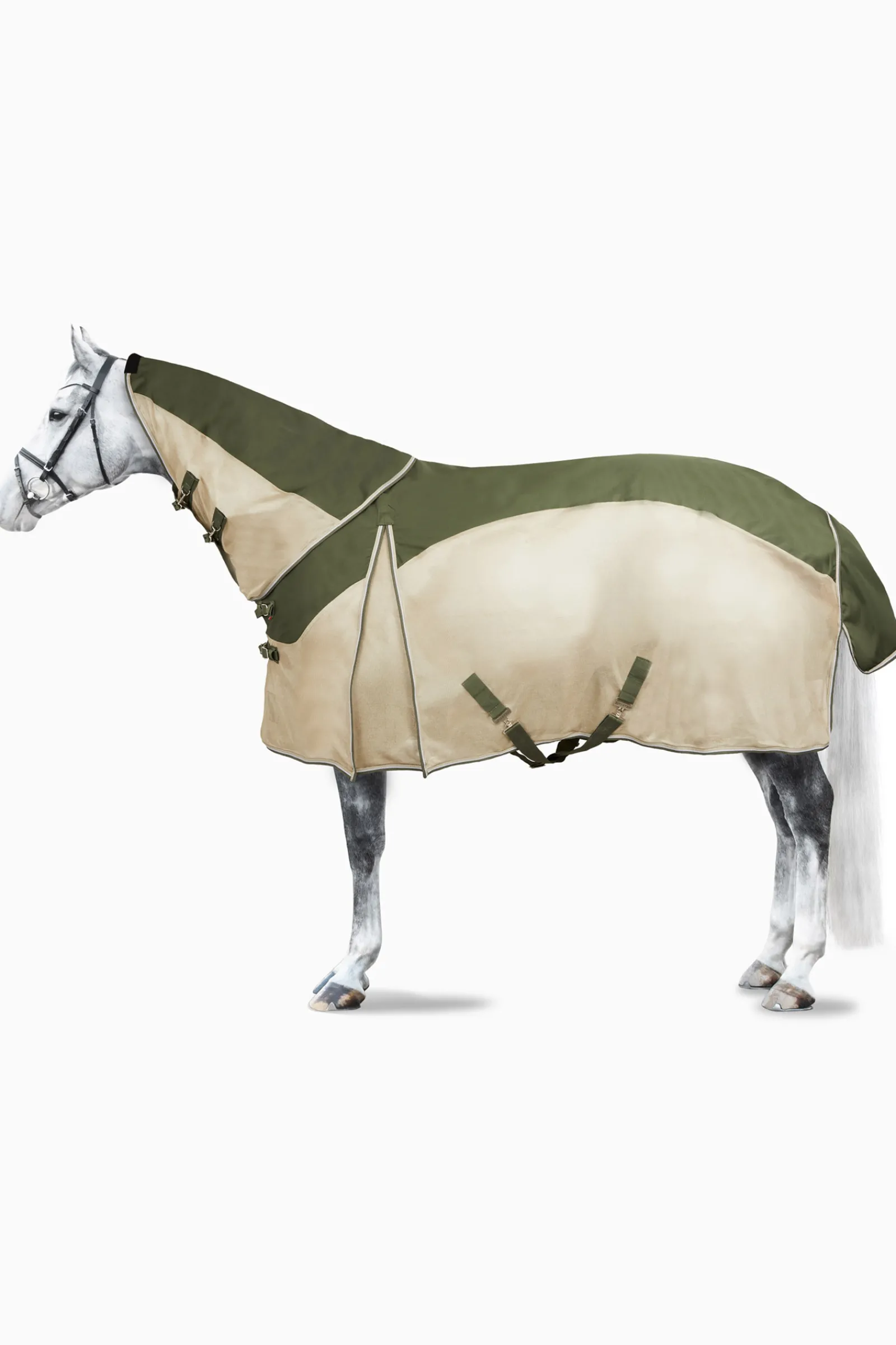 New bvertigo B Vertigo Jordan Combi Mesh Ulkoloimi Irrotettavalla Kaulakappaleella Wild Grass Green