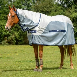 Discount bucas Buzz-Off Rain Karpasloimi Kaulakappaleella Silver/Blue