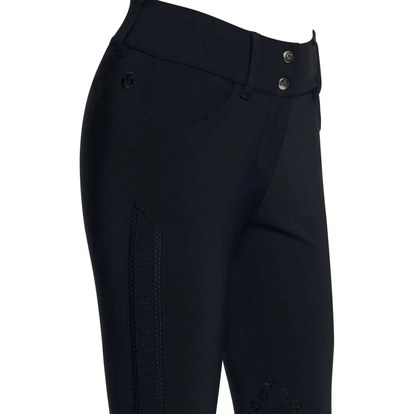 cavalleriatoscana Cavalleria Toscana Embroidery Women'S Knee Grip Breeches