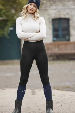 elt Ella Women'S Full Grip Thermo Riding Tights
