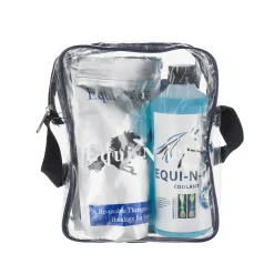 equinice Equi-N-Ice Tallipakkaus (2 Pintelit + 500 Ml) White/Blue