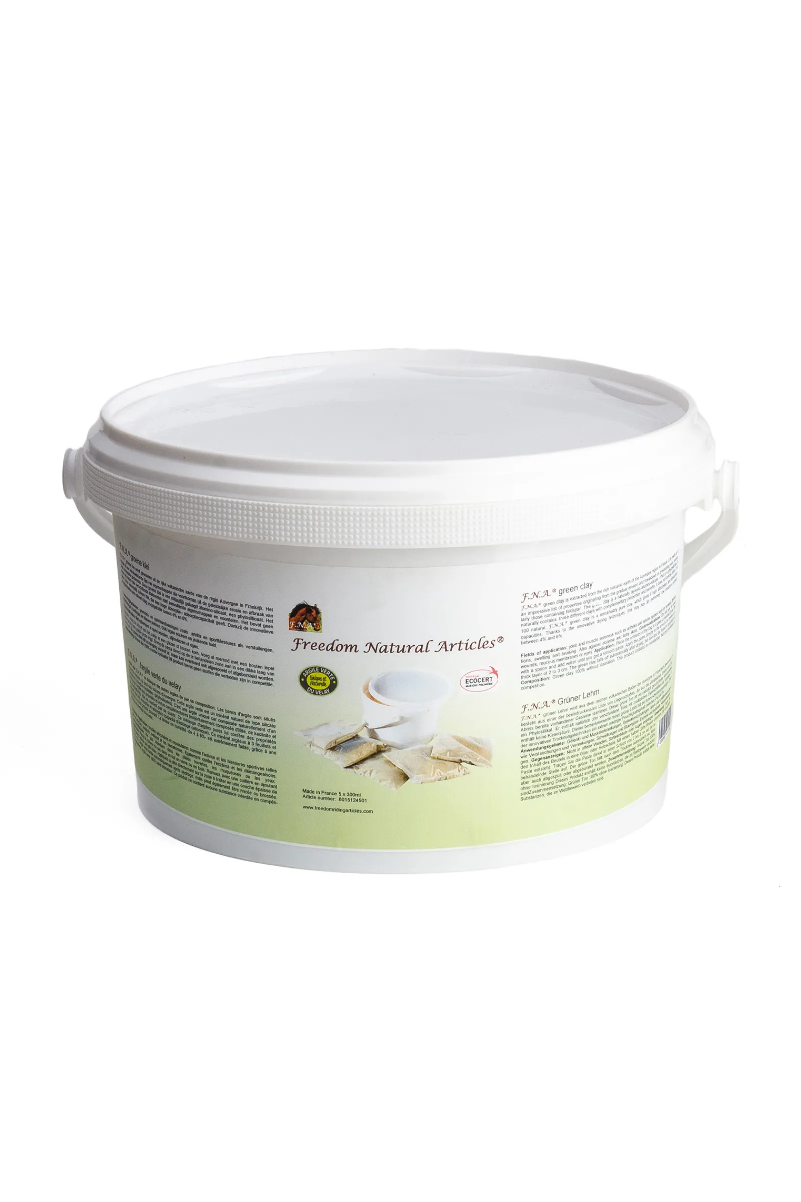 Best fna F.N.A. Green Clay Vihrea Savi, 1,5 Kg Light Green