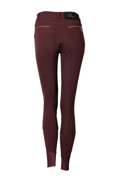 harryshorse Harry'S Horse Denici Cavalli Maroon Women'S Full Grip Breeches