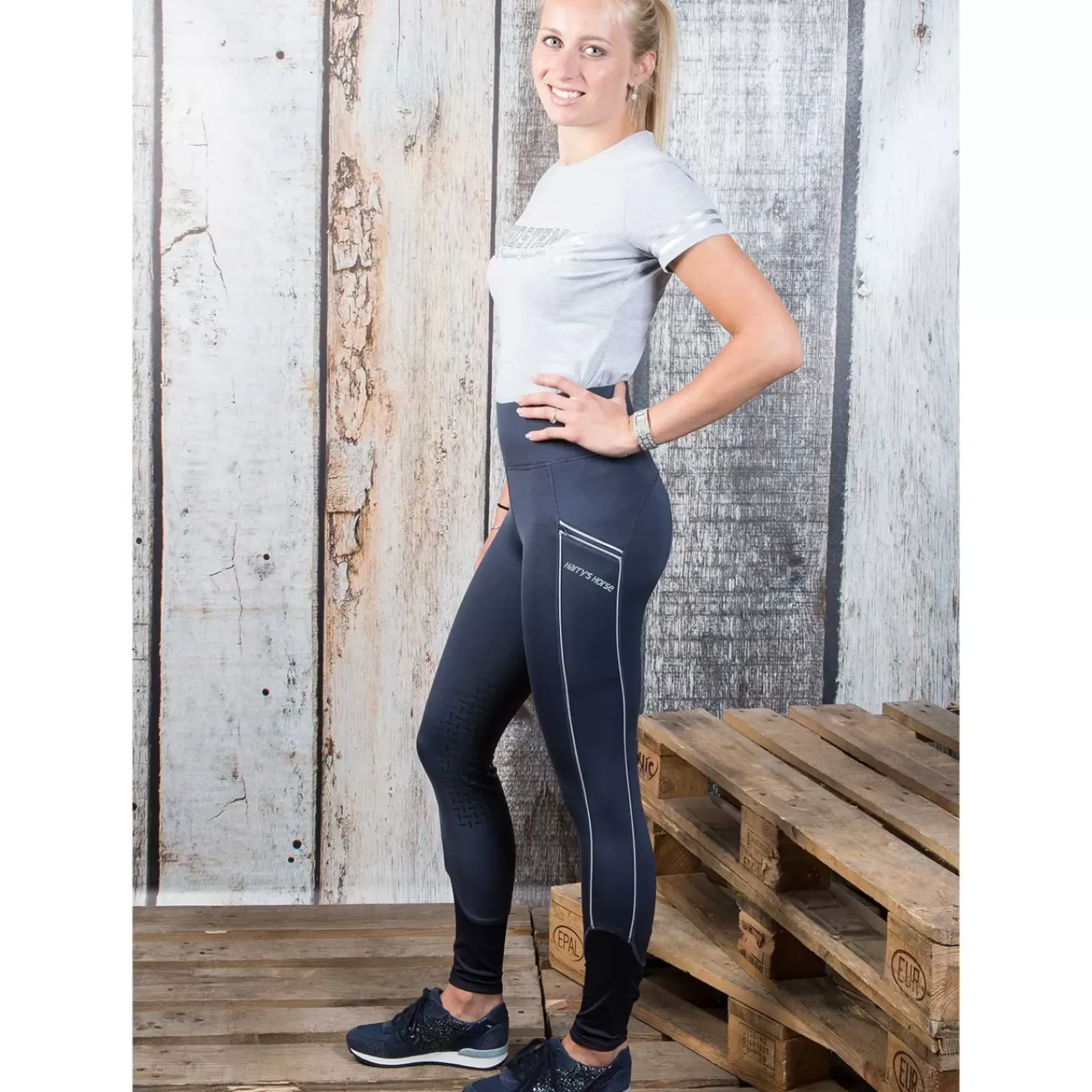 harryshorse Harry'S Horse Equitights Grip Ratsastuslegginsit