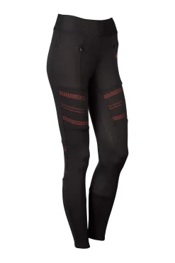 harryshorse Harry'S Horse Equitights Just Ride Leopard Women'S Full Grip Riding Tights