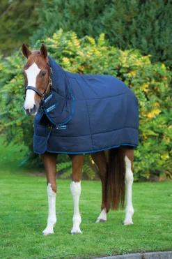Online horseware Plus Alusloimi, Pidennetty Kaulaosa, 300G Dark Blue/Dark Blue