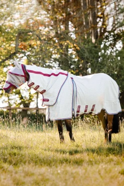 Hot horseware Rambo Optimo Supreme Summer Loimi Navy/ Cherry