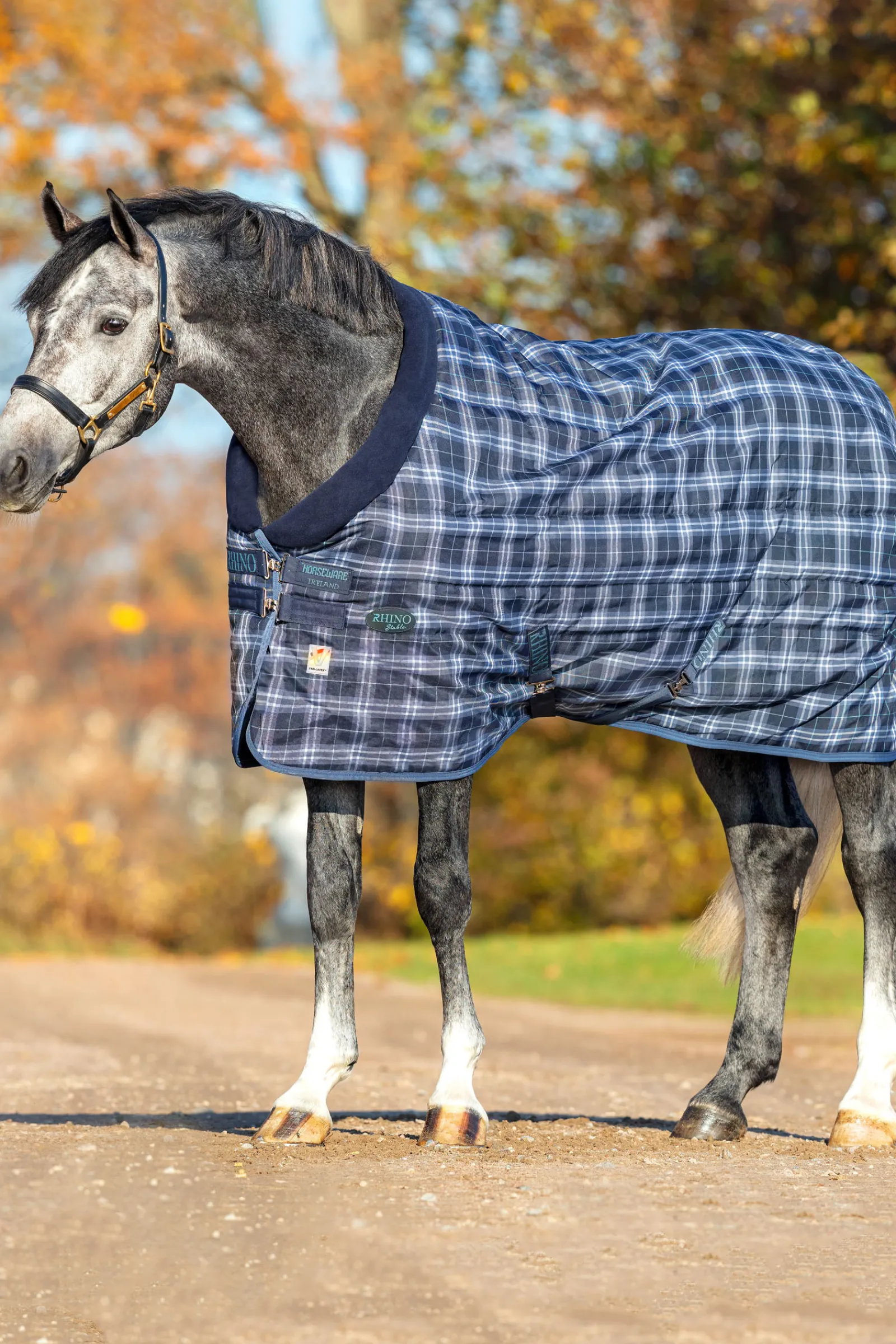 horseware Rhino Original Med Vl -Talliloimi Midnight Dark Blue/ Indigo Blue