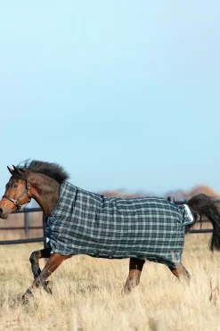 horseware Rhino Wug Lite Ulkoloimi 100 G Hunter Green/ Navy