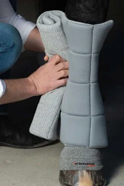 New incrediwear Equine Circulation Pintelipatjat, 41 Cm (1 Pari) Silver