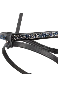 Clearance kavalkade Blar Combined Noseband For Kjartan Icelandic Bridle Black