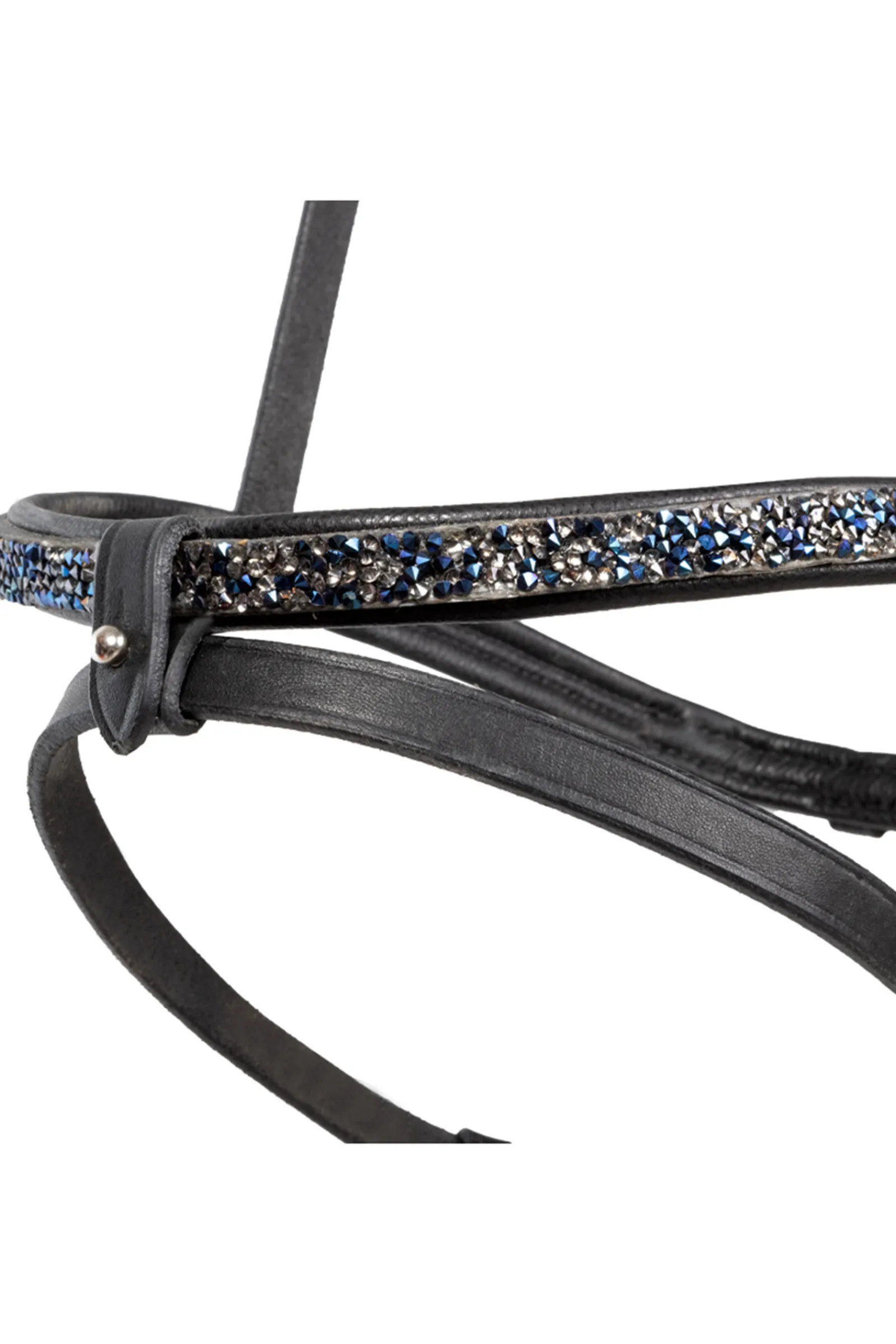 Clearance kavalkade Blar Combined Noseband For Kjartan Icelandic Bridle Black
