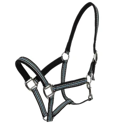 Discount kavalkade Heijastava Nailonriimu Black/Light Blue