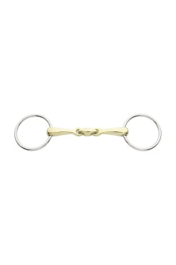 Sale kavalkade Kavalbit Double Jointed Loose Ring Snaffle Silver