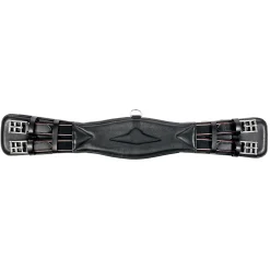 Clearance kavalkade Nahkainen Satulavyo, Lyhyt Ja Pehmea Black