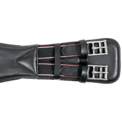 Clearance kavalkade Nahkainen Satulavyo, Lyhyt Ja Pehmea Black