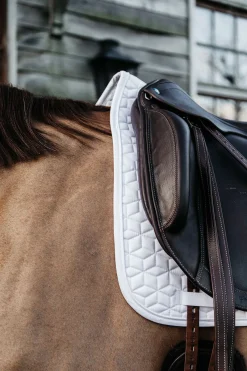 New kentucky Horsewear Basic Koulusatulahuopa Wh/Ab