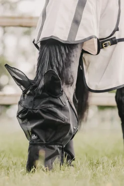 Best kentucky Horsewear Classic Karpasmaski Korvilla Ja Turpasuojalla Black