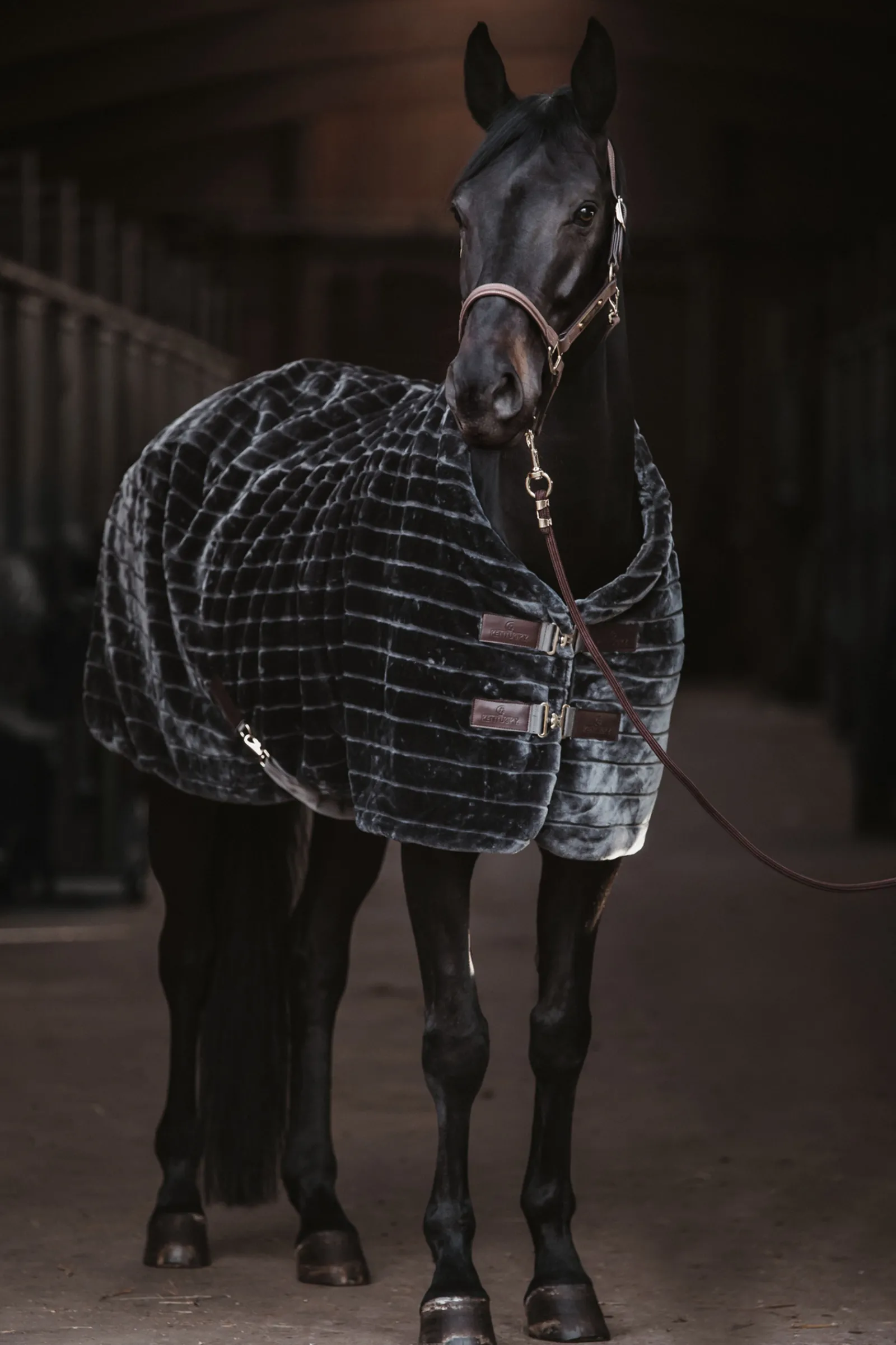 Hot kentucky Horsewear Fake Fur Talliloimi Grey